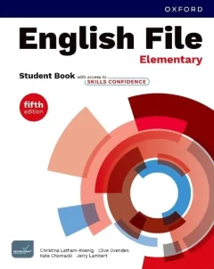 ENGLISH FILE 5E ELEMENTARY SB W/SC PK
