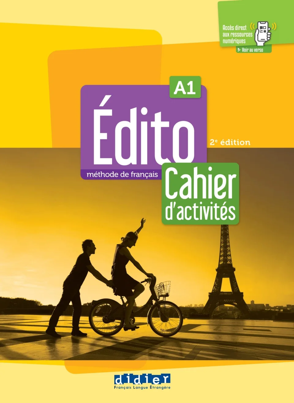 EDITO  A1 – 2eme édition Cahier d’activités