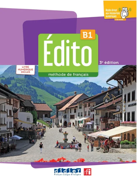 EDITO B1 3eme edition – Livre + Livre numerique