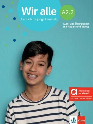 Wir alle A2.2, Kurs- und Übungsbuch – hybrid