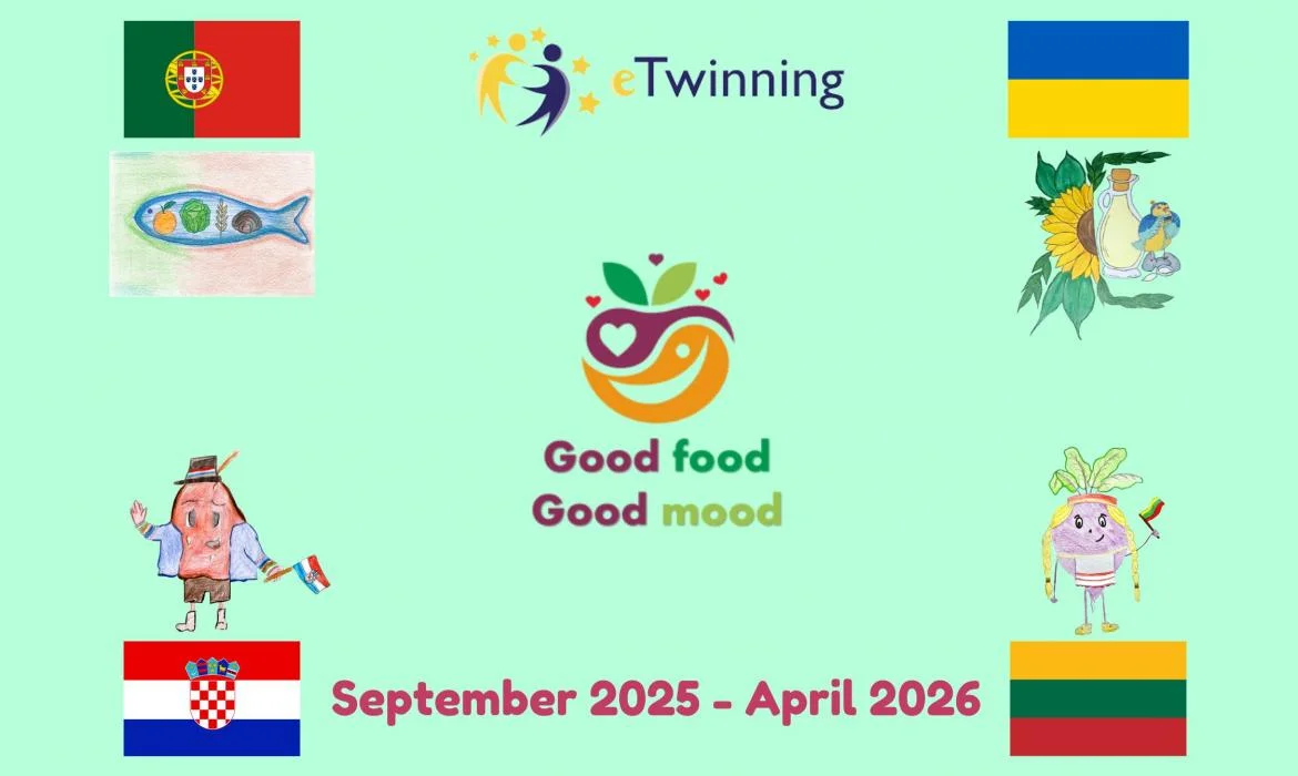 eTwinning projekt „Good food, Good mood” – učenje engleskog jezika kroz hranu, kreativnost i digitalne alate