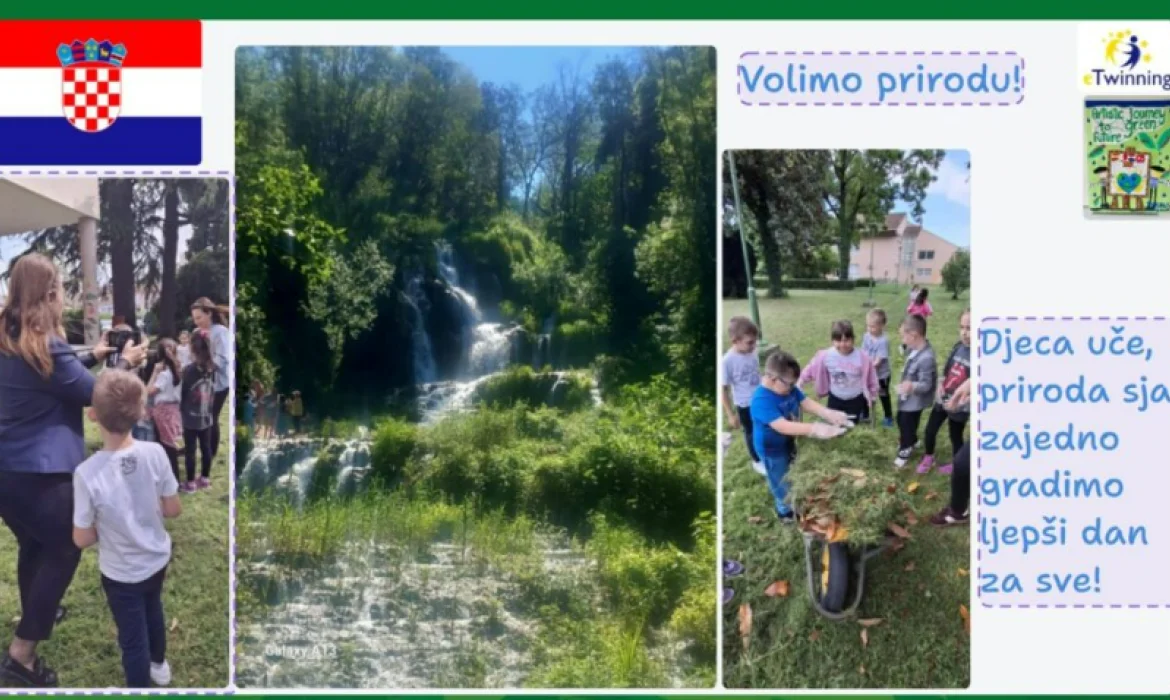 eTwinning/ Erasmus+ projekt Artistic Journey to Green Future
