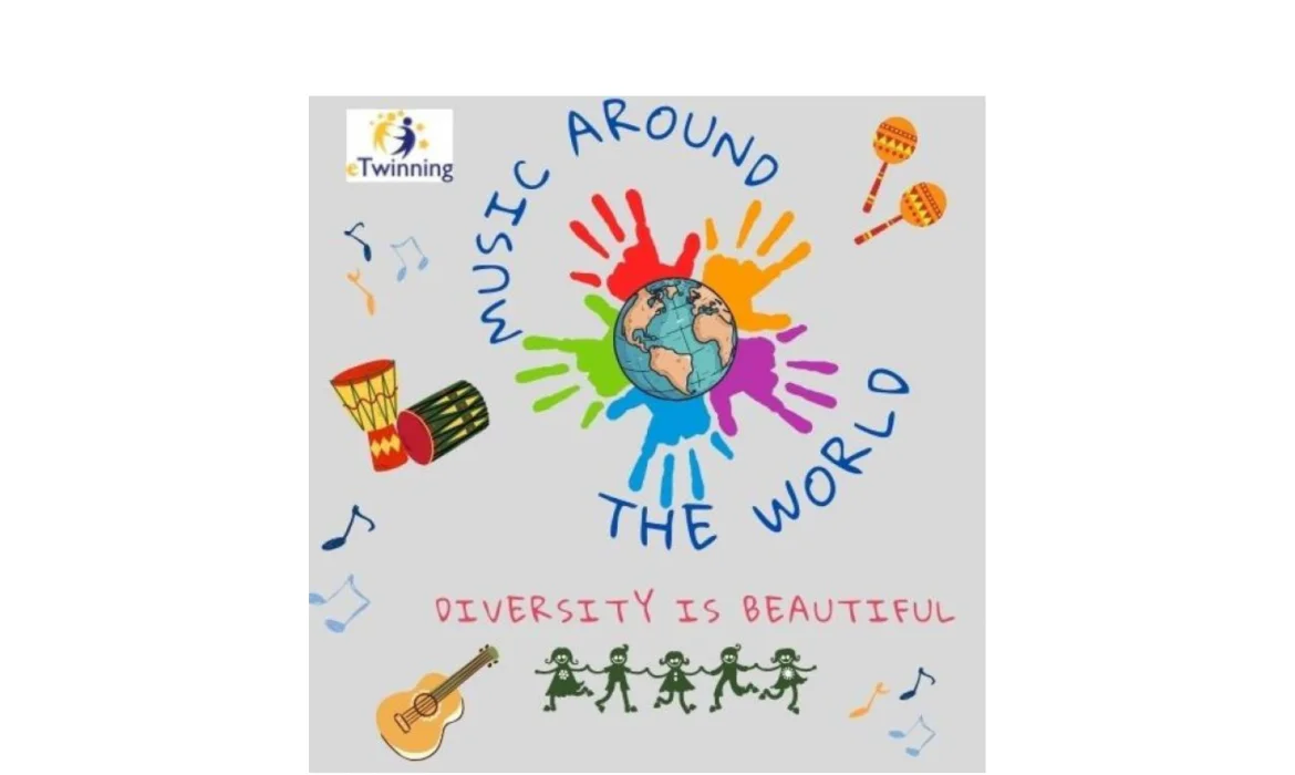 eTwinning projekt:  Music Around the World – Diversity is Beautiful