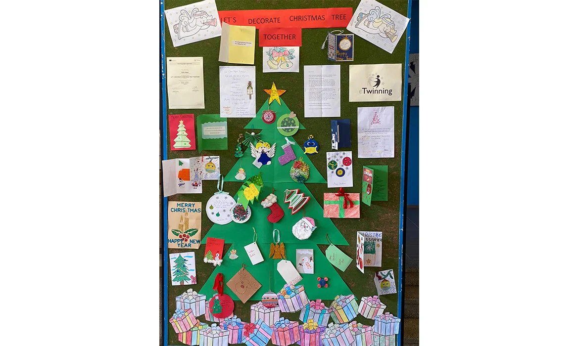 ETWINNING PROJEKT „Let`s decorate Christmas tree together“