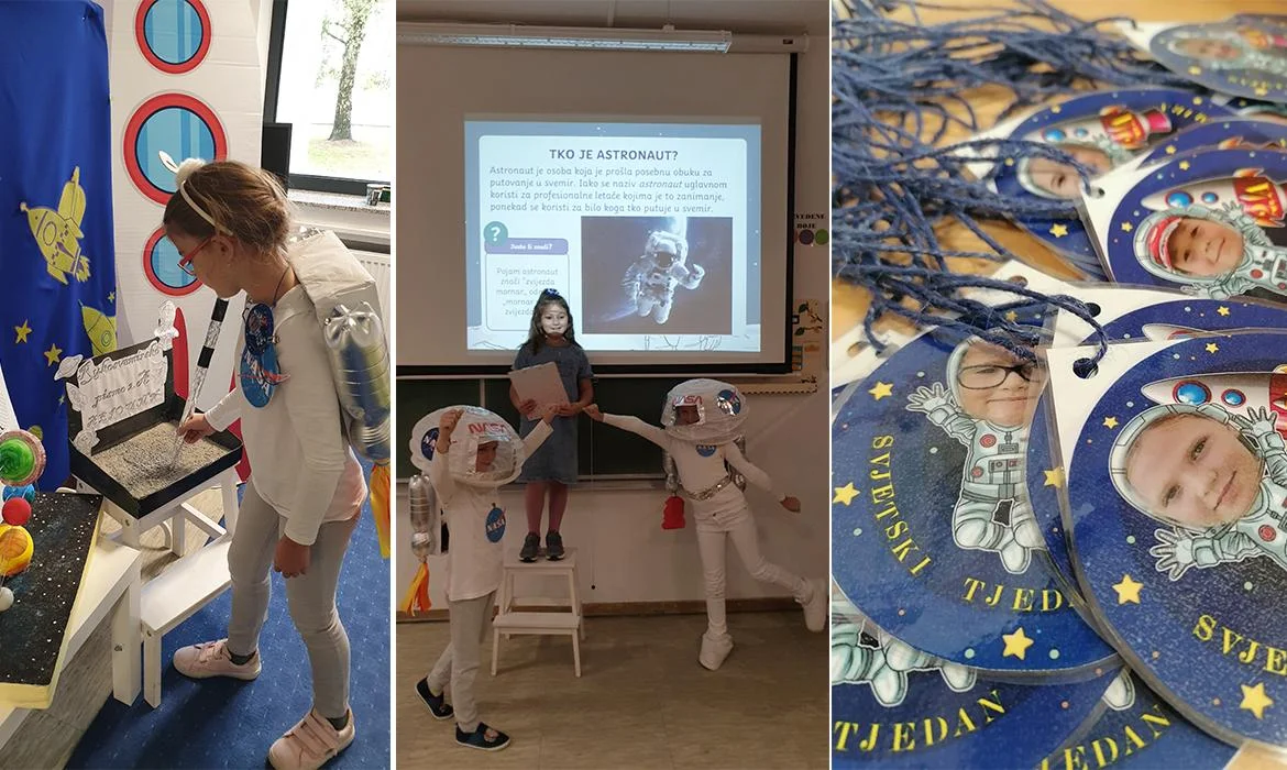 Malim tragovima iz školskih klupa u svemirske visine