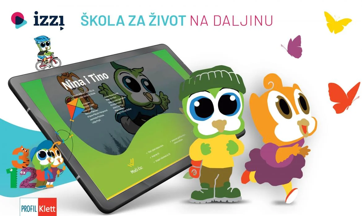 Cjelovit i moderan pristup Nina i Tino u školi na daljinu