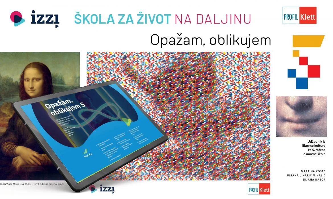 Likovna kultura – na daljinu, a tako IZZI