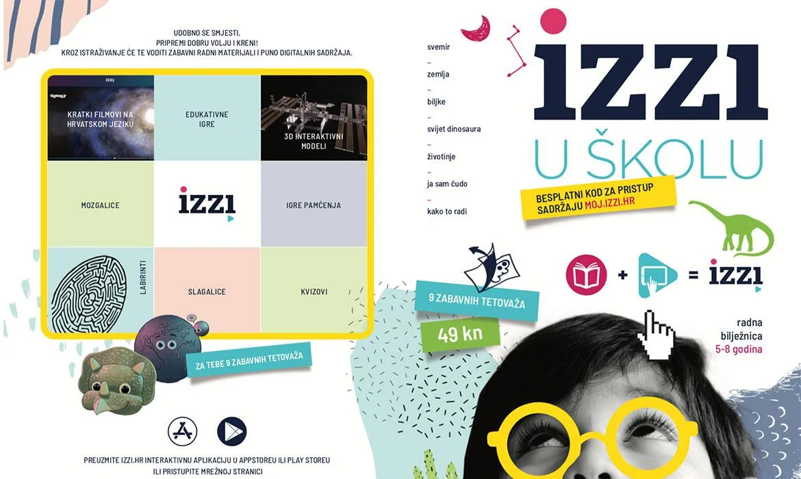 IZZI u školu: znanje vas prati na svakom koraku