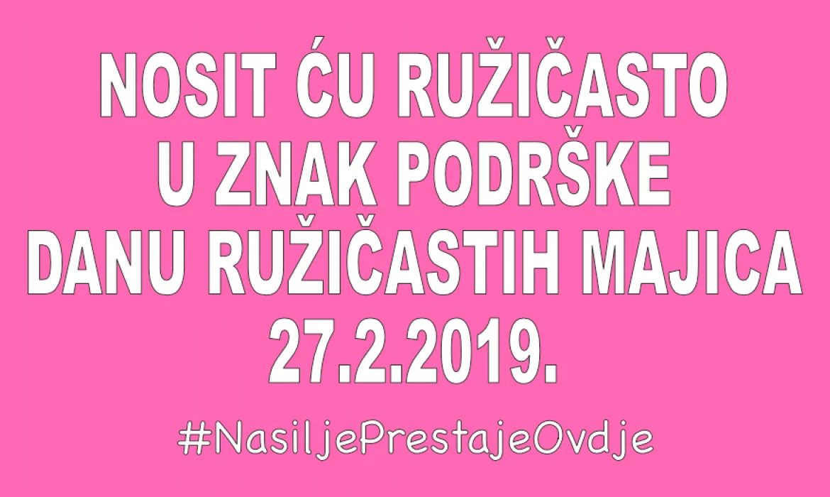 Dan ružičastih majica