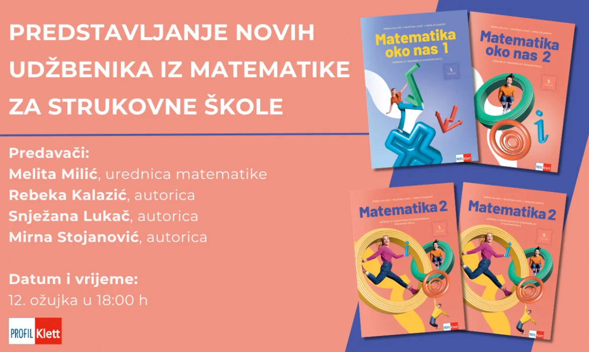 Predstavljanje novih udžbenika iz Matematike za strukovne škole