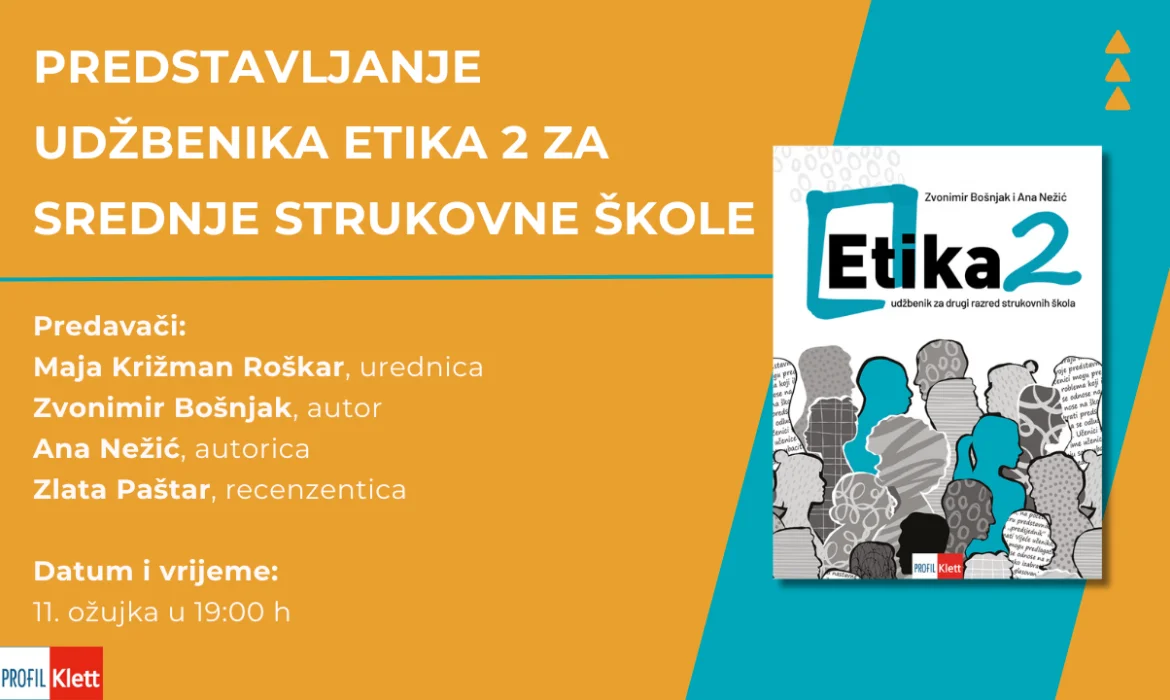 Predstavljanje udžbenika Etika 2 za srednje strukovne škole