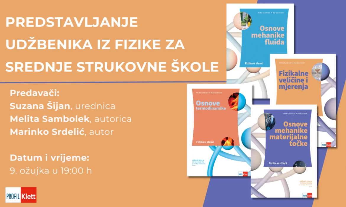 Predstavljanje udžbenika iz fizike za srednje strukovne škole