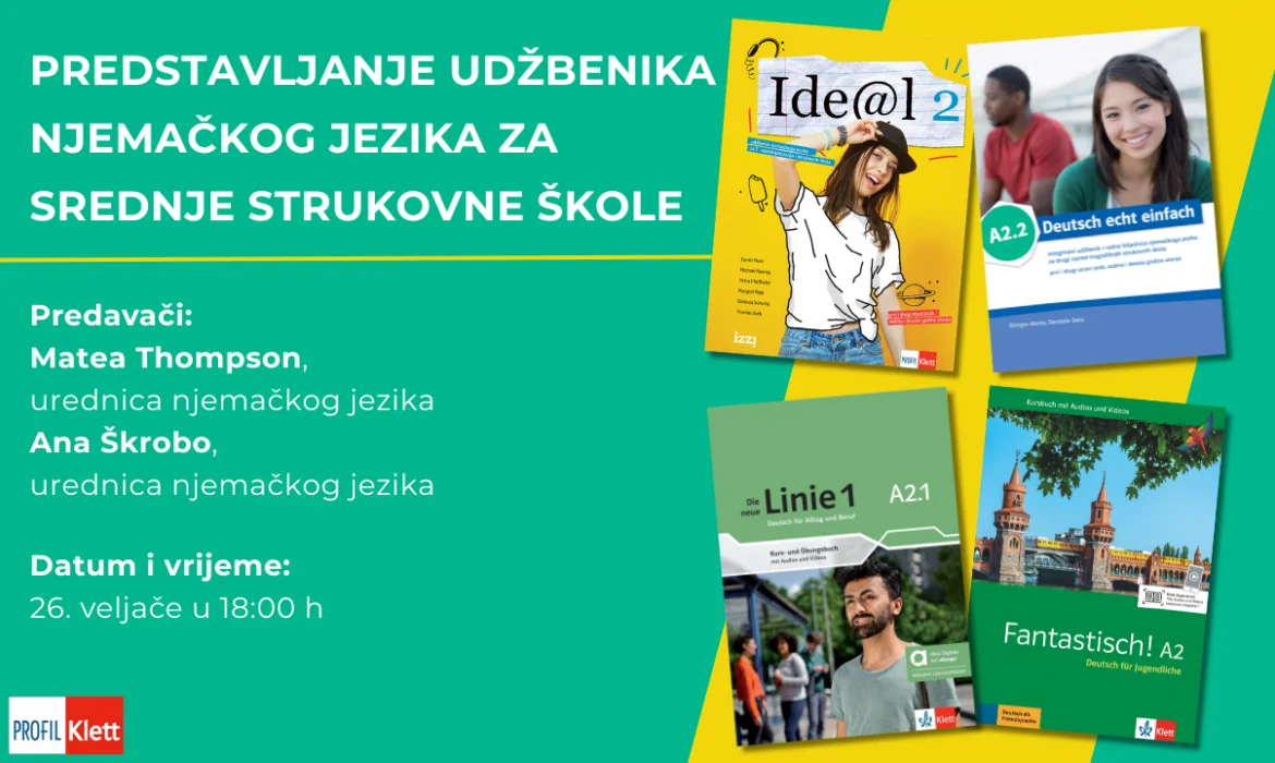 Predstavljanje udžbenika njemačkog jezika za srednje strukovne škole