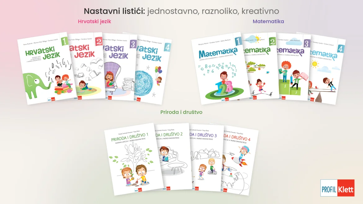Nastavni listići: jednostavno, raznoliko, kreativno