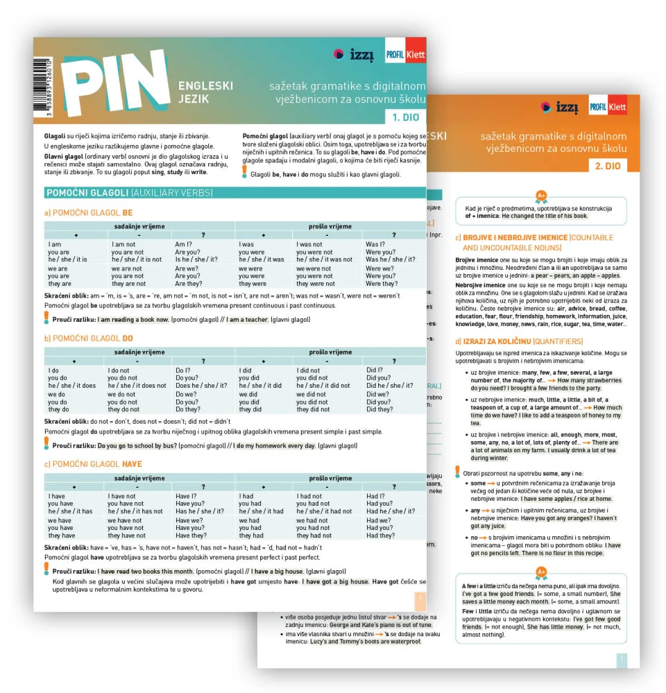 PIN ENGLESKI JEZIK