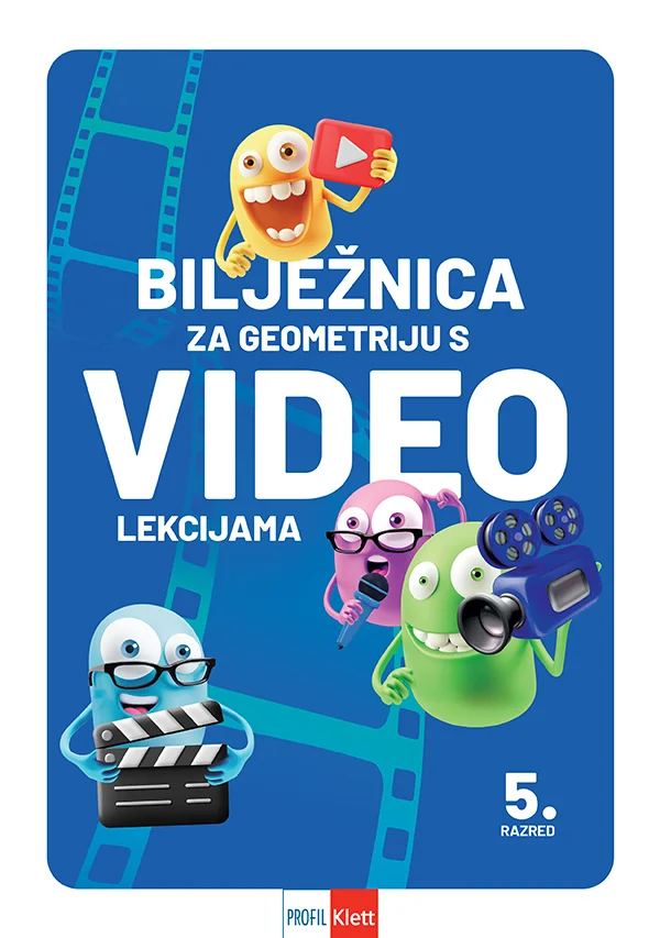 Geometrijska bilježnica s videima za 5. razred OŠ