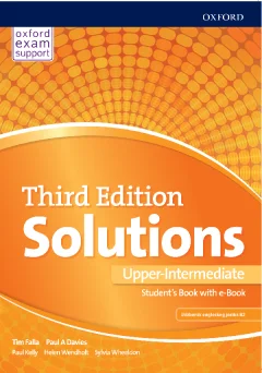 SOLUTIONS 3rd EDITION UPPER-INTERMEDIATE