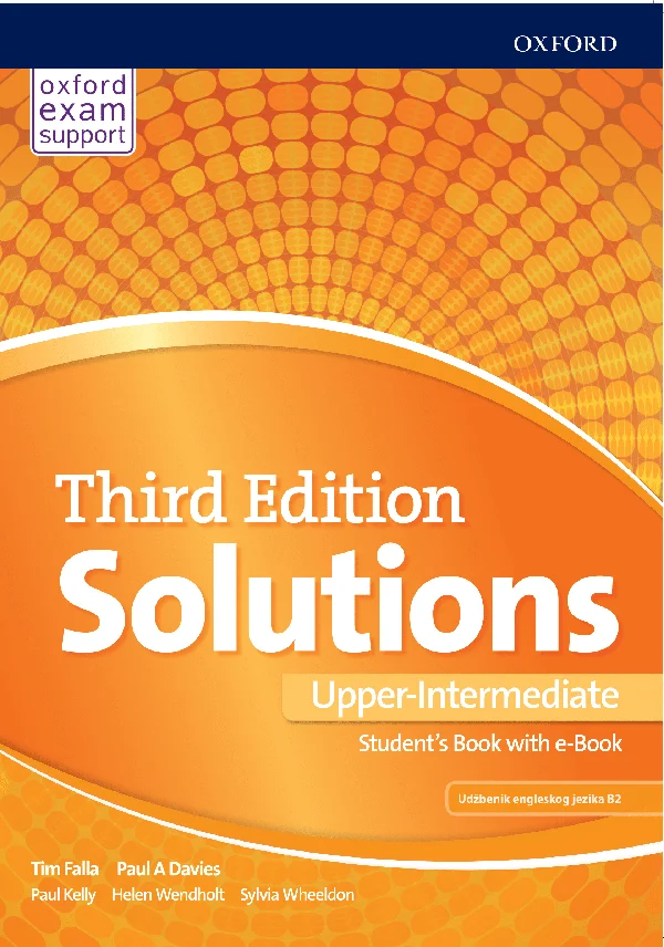 SOLUTIONS 3rd EDITION UPPER-INTERMEDIATE