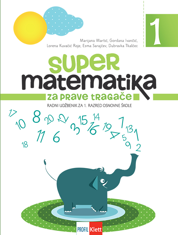 Naslovnica: Super matematika za prave tragače 1 