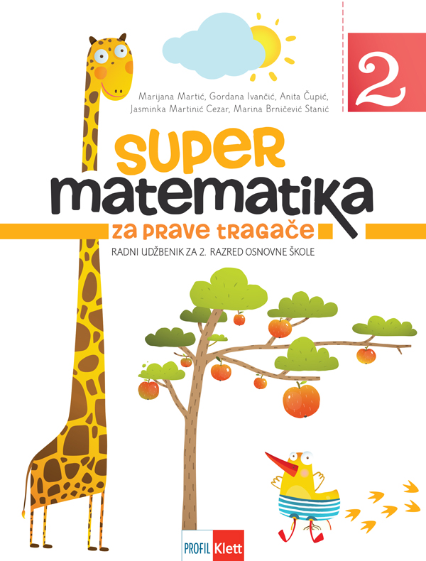 Naslovnica: SUPER MATEMATIKA ZA PRAVE TRAGAČE 2 