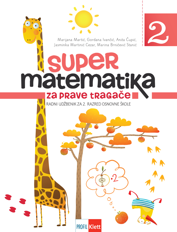 Naslovnica: SUPER MATEMATIKA ZA PRAVE TRAGAČE 2 