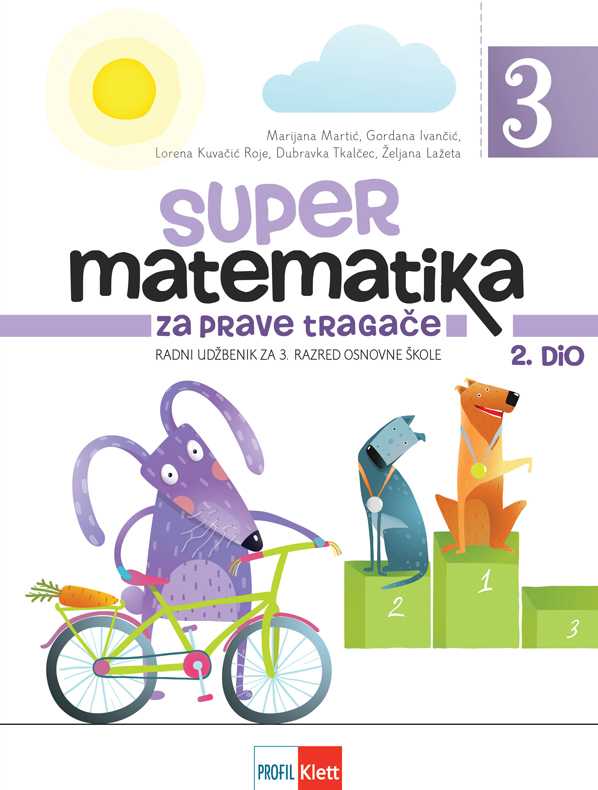 Naslovnica: SUPER MATEMATIKA ZA PRAVE TRAGAČE 3 