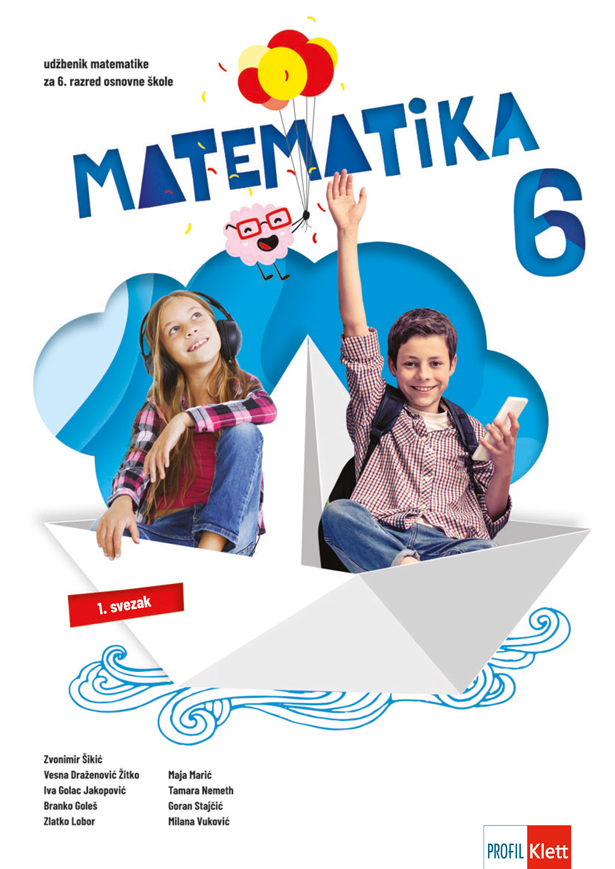 Naslovnica: MATEMATIKA 6 