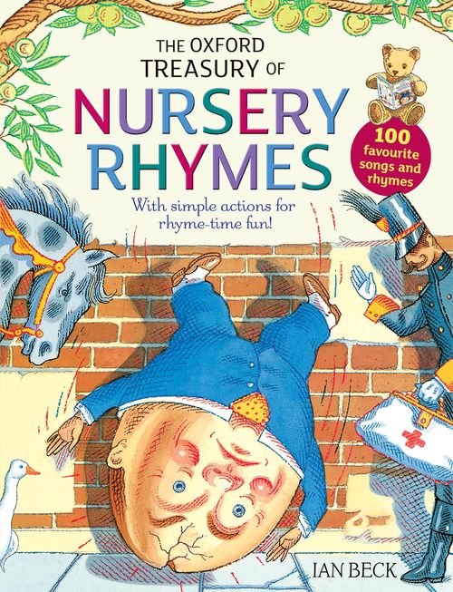 Naslovnica: THE OXFORD TREASURY OF NURSERY RHYMES 