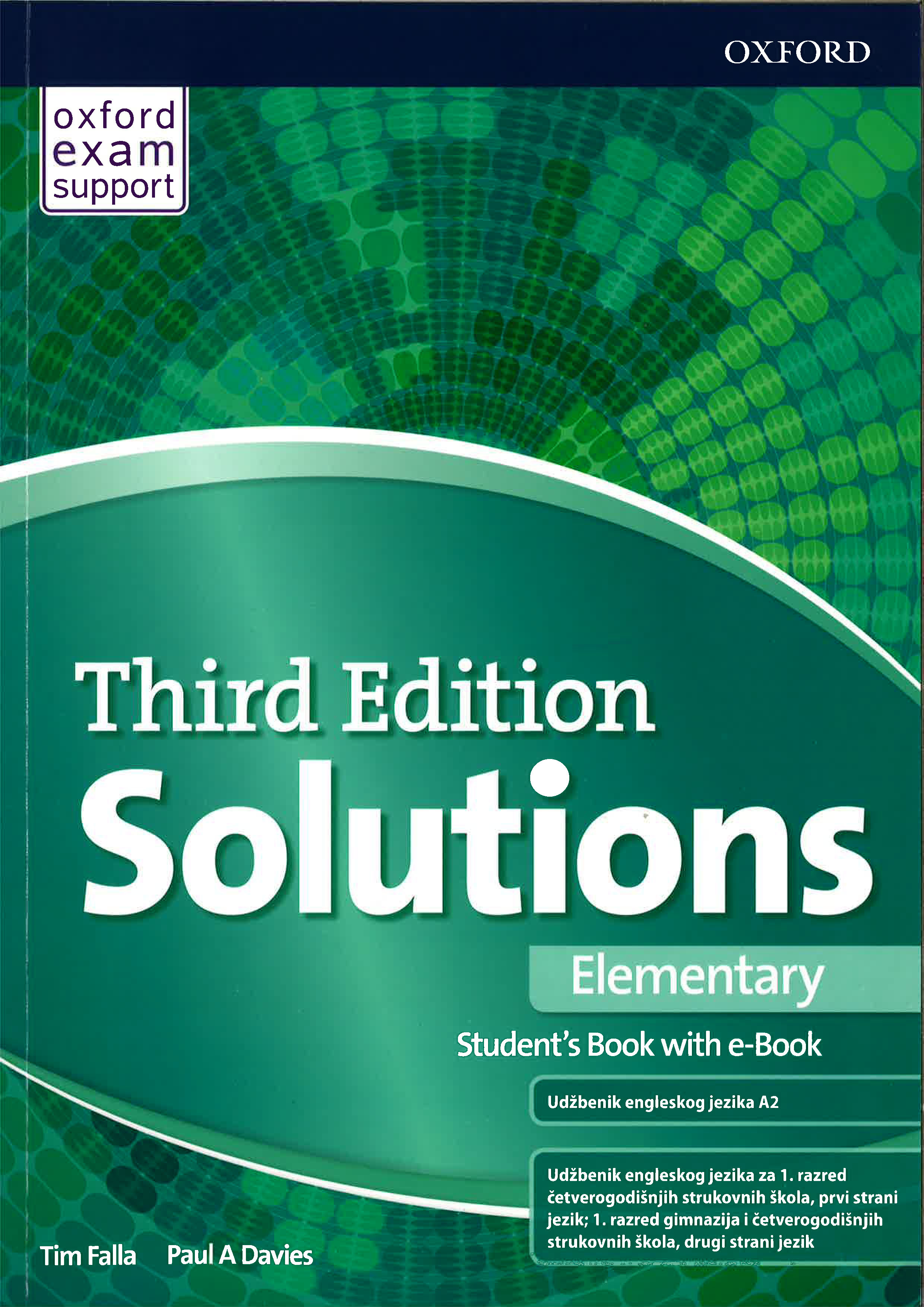 Naslovnica: SOLUTIONS 3rd ED. ELEMENTARY SB 