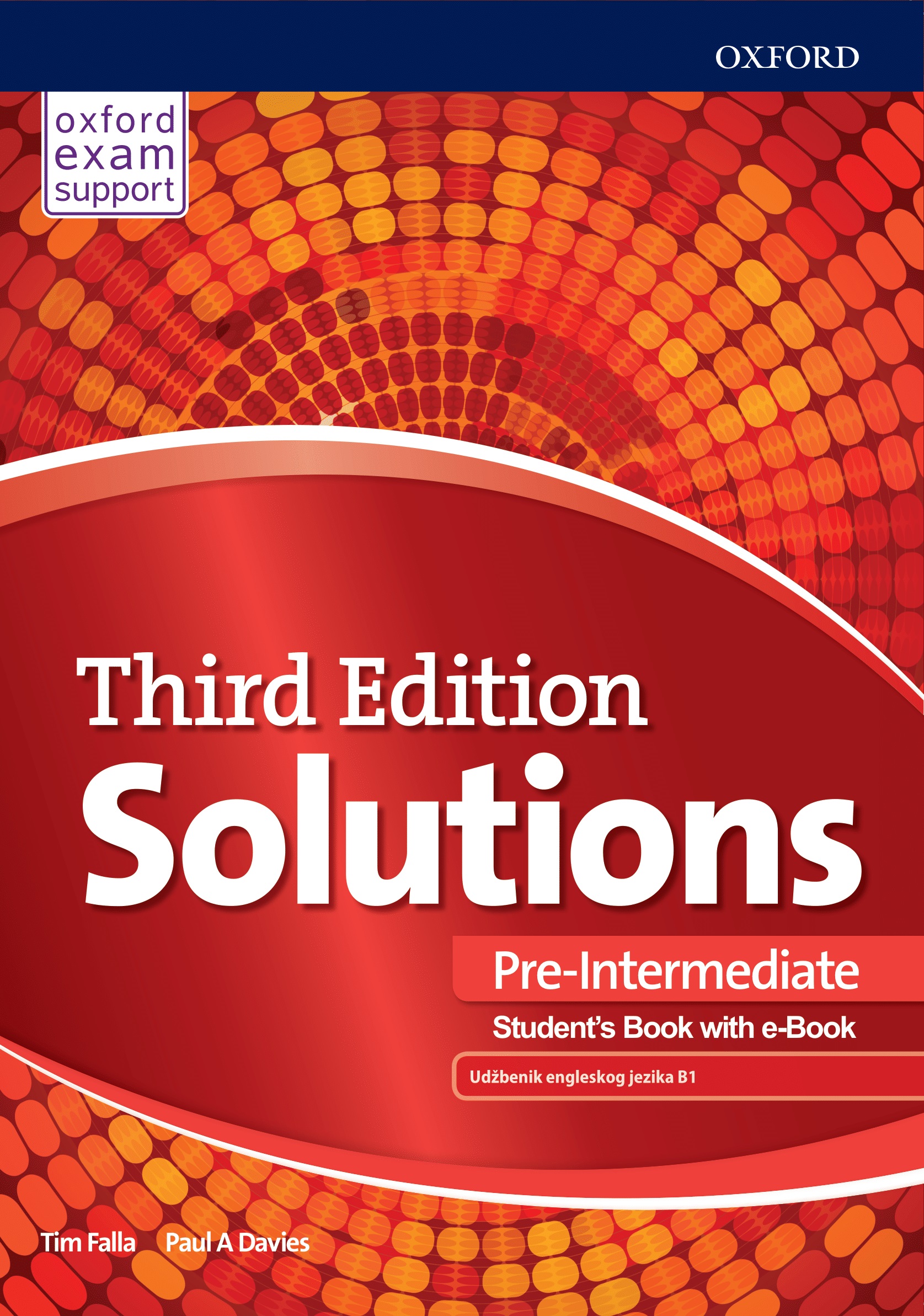 Naslovnica: SOLUTIONS 3rd ED PRE-INTERMEDIATE SB 