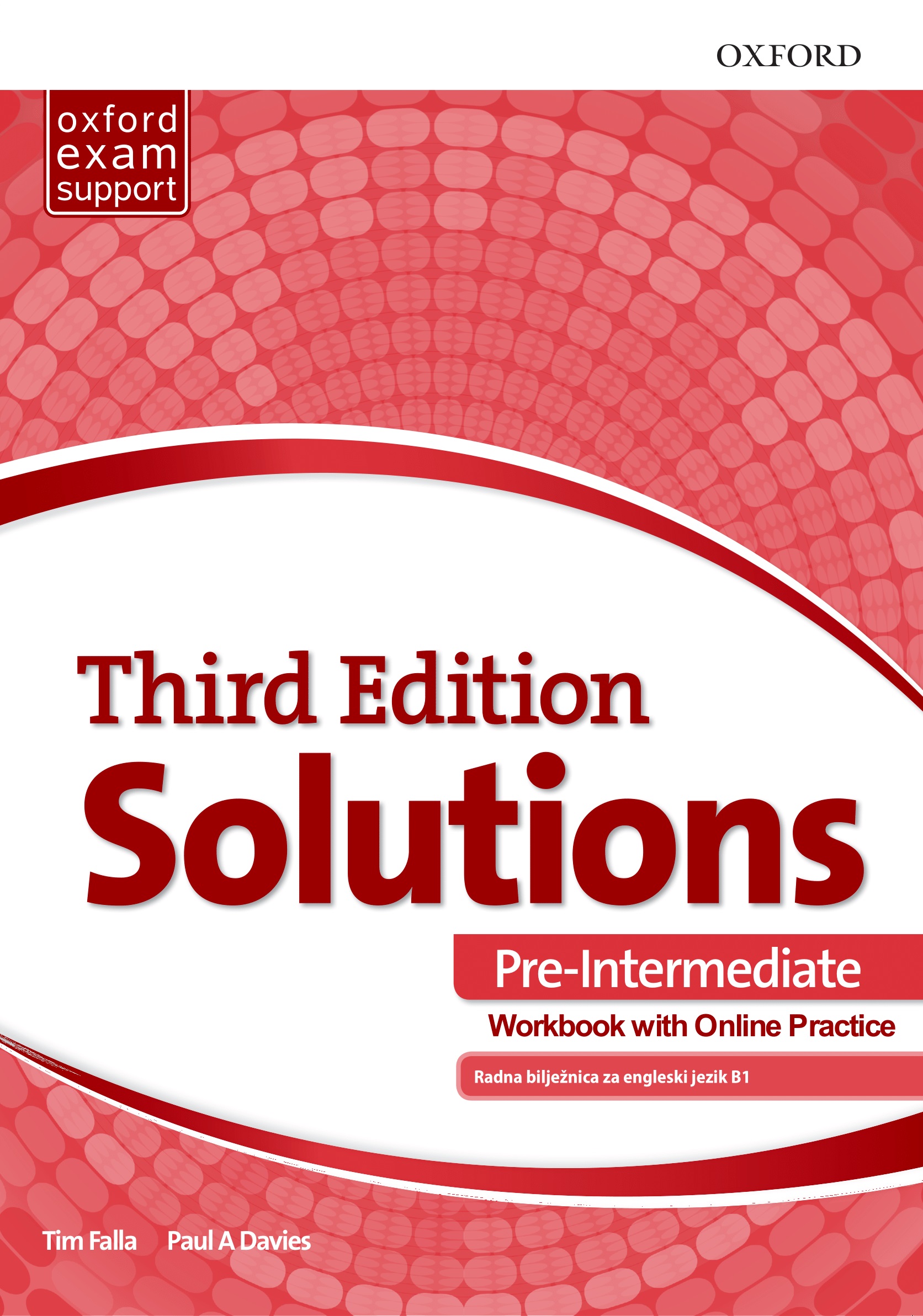 Naslovnica: SOLUTIONS 3rd ED PRE-INTERMEDIATE WB 