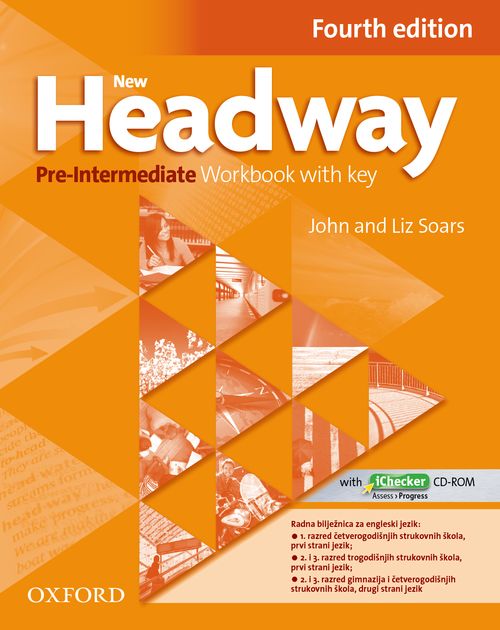 Naslovnica: New Headway 4th Edition Pre-intermediate Workbook 