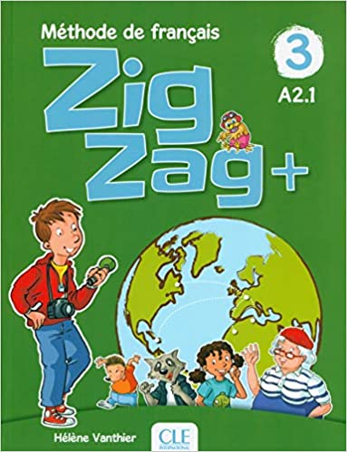 Naslovnica: ZIGZAG + 3 LIVRE DE L'ELEVE 