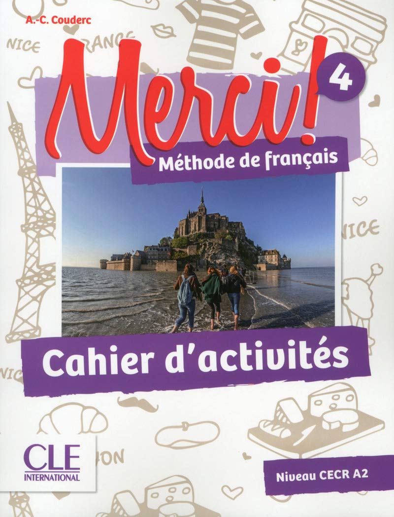 Naslovnica: MERCI! 4 Cahier d'exercices 