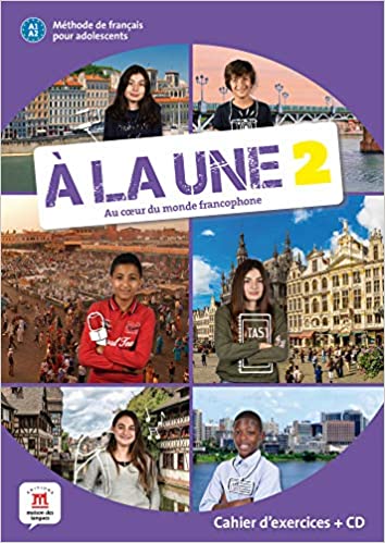 Naslovnica: A LA UNE 2 Cahier d'exercices 