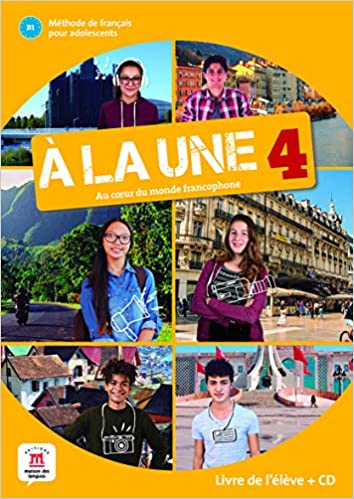 Naslovnica: A LA UNE 4 Livre de l'éleve 