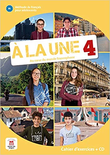 Naslovnica: A LA UNE 4 Cahier d'exercices 