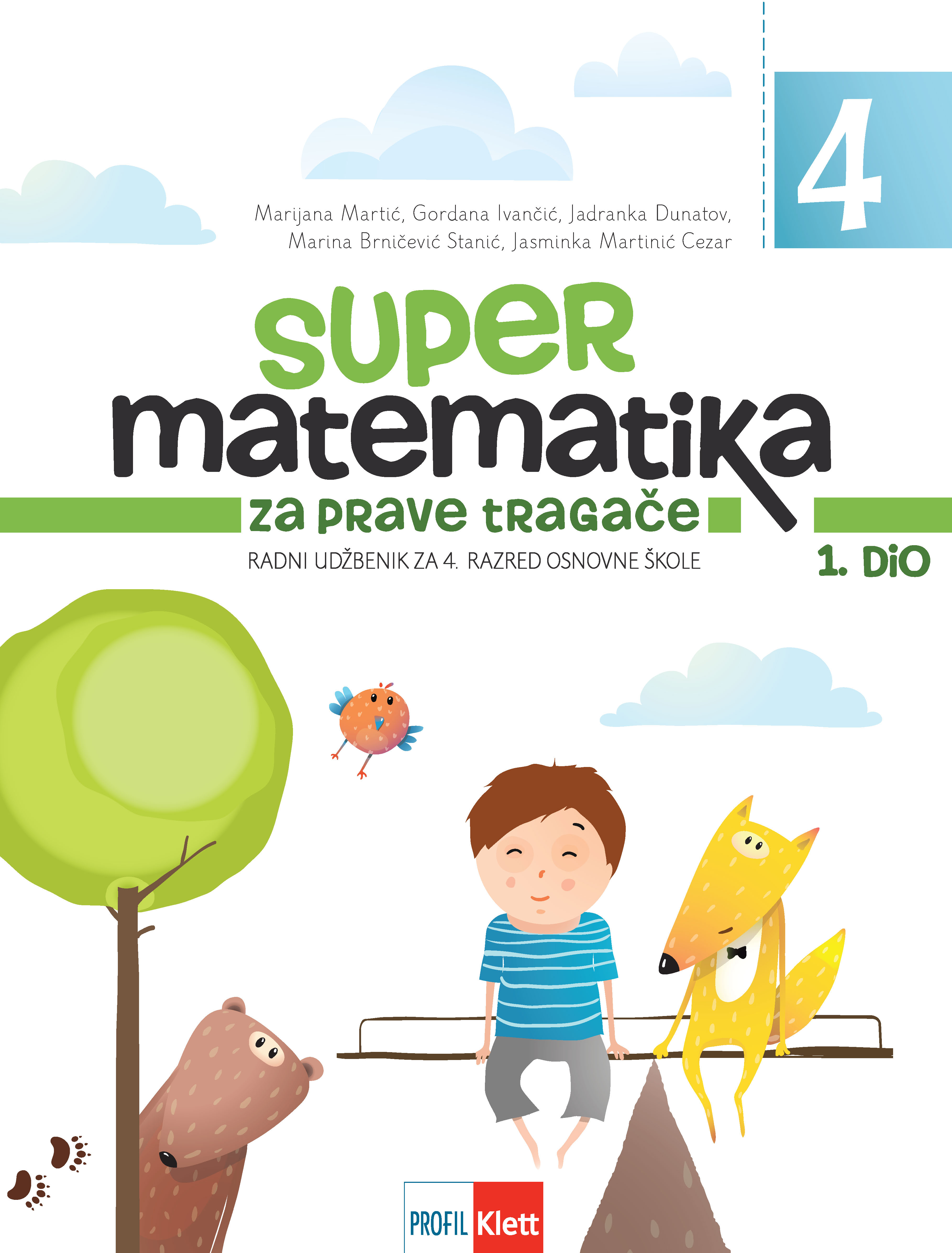 Naslovnica: SUPER MATEMATIKA ZA PRAVE TRAGAČE 4 