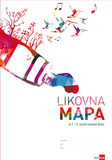 Naslovnica: Likovna mapa 7-8 