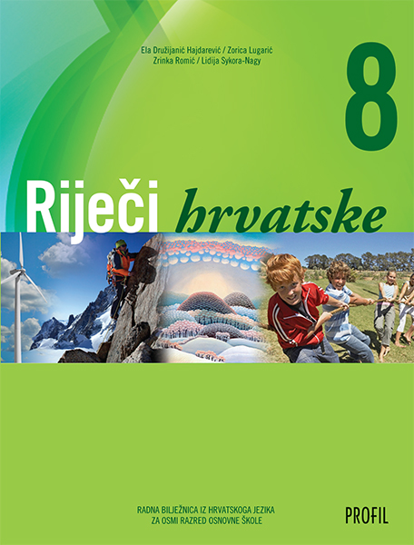 Naslovnica: Riječi hrvatske 8 