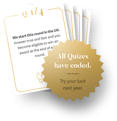 All quizes have ended.
