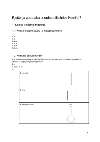 Kemija 7 Rb Rjesenja Zadataka