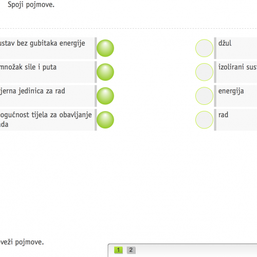 Ponavljanje gradiva iz cjeline Energija, rad i snaga.