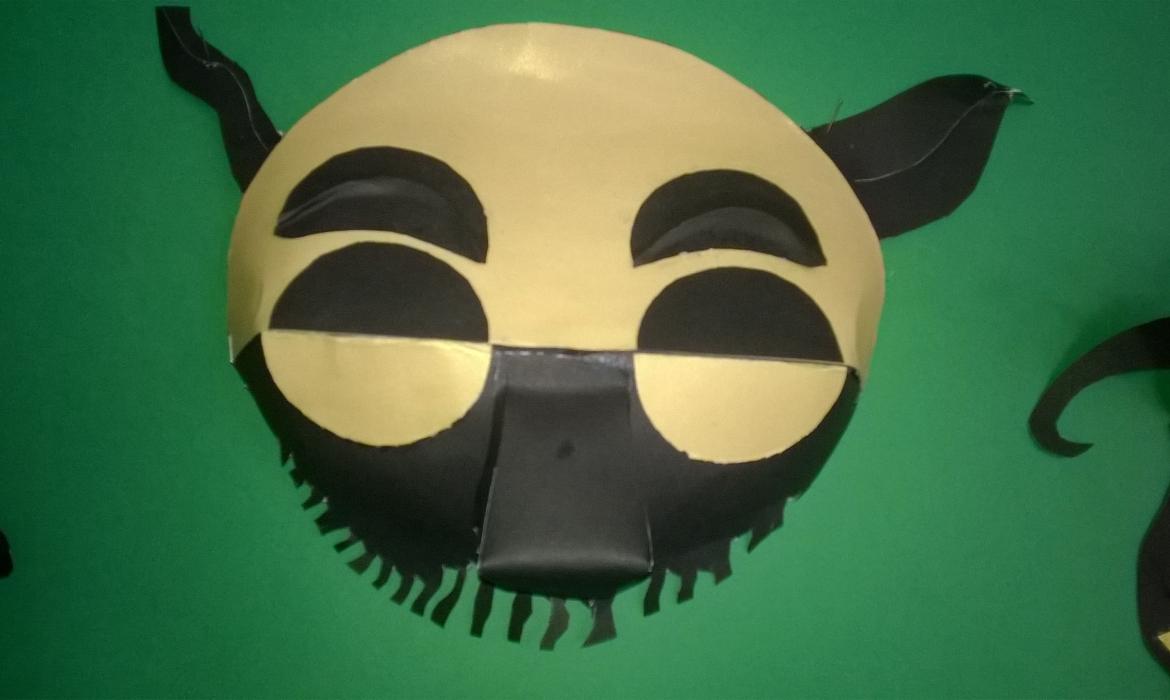 Fašnička maska inspirirana tradicijom bušara