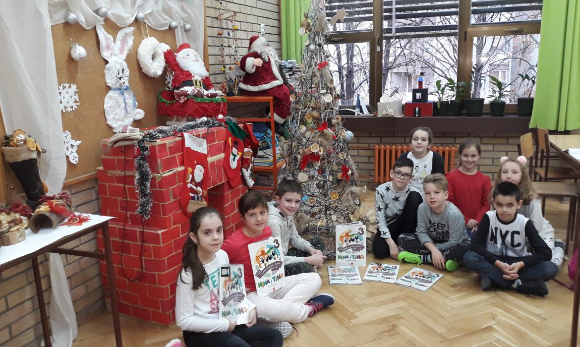 Učenici OŠ Mladost, učiteljica Janja Lučić