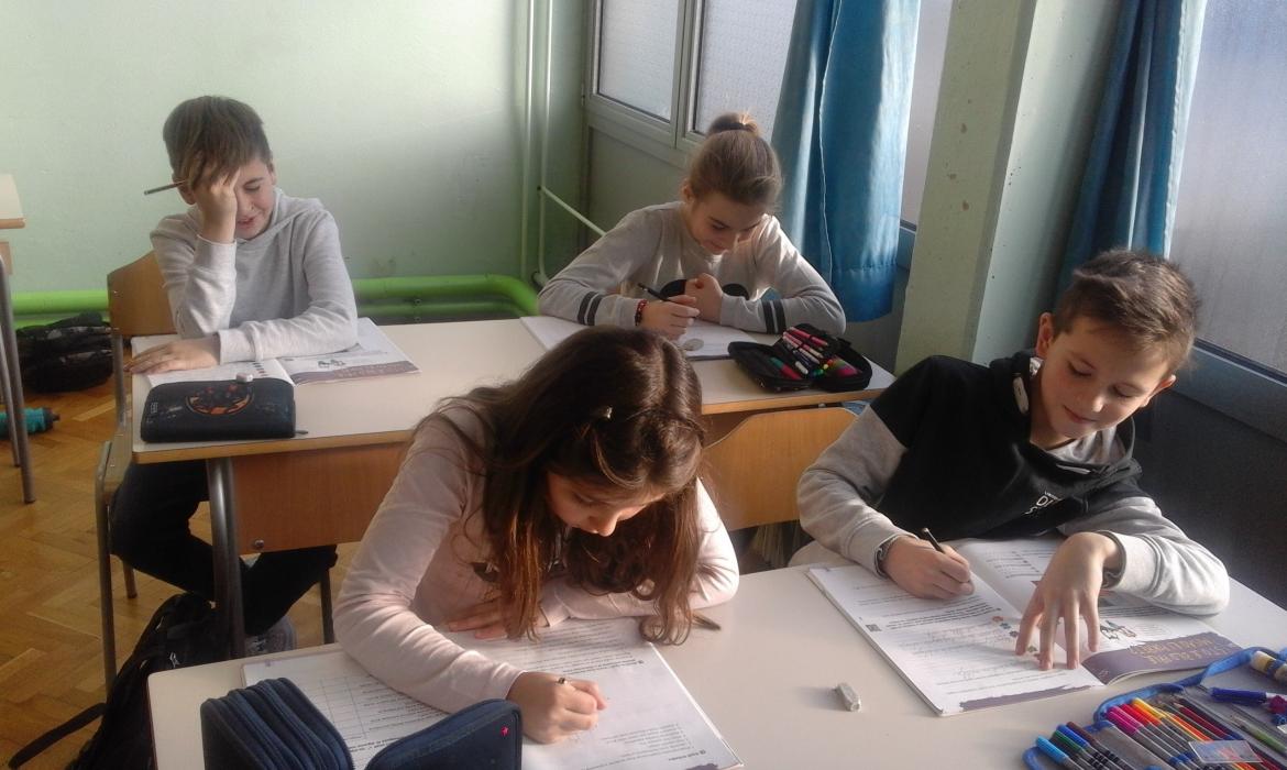 Učenici OŠ Juraja Habdelića, učiteljica Karmen Škof