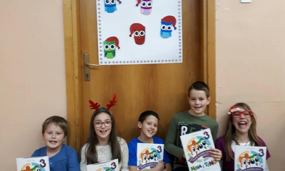 Učenici OŠ Novska, učiteljica Ivana Jakubek