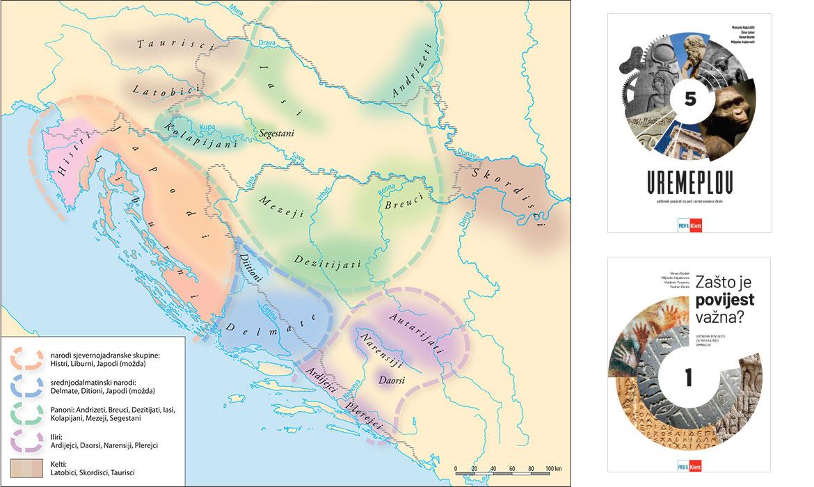 Domorodački narodi na prostoru Hrvatske početkom 1. stoljeća