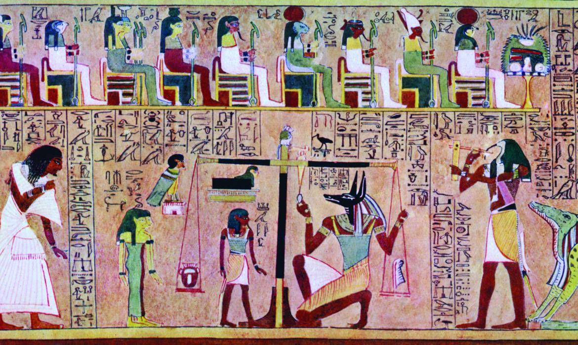 Prikaz iz egipatske Knjige mrtvih 