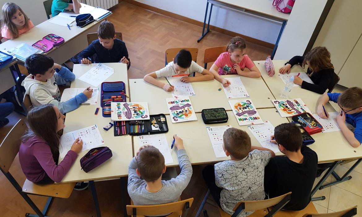 Učenici iz OŠ Prelog, učiteljica Silvija Kosec